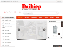 Tablet Screenshot of daihiep.com